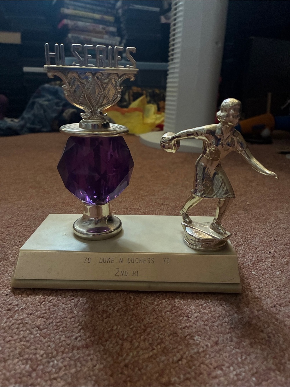 1978 Duke and Duchess 2nd place trophy